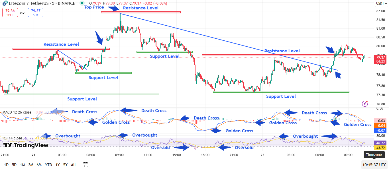 تعود LTC من 77 دولارًا في تعطل Donald Trump و Fed's Powell Skarl