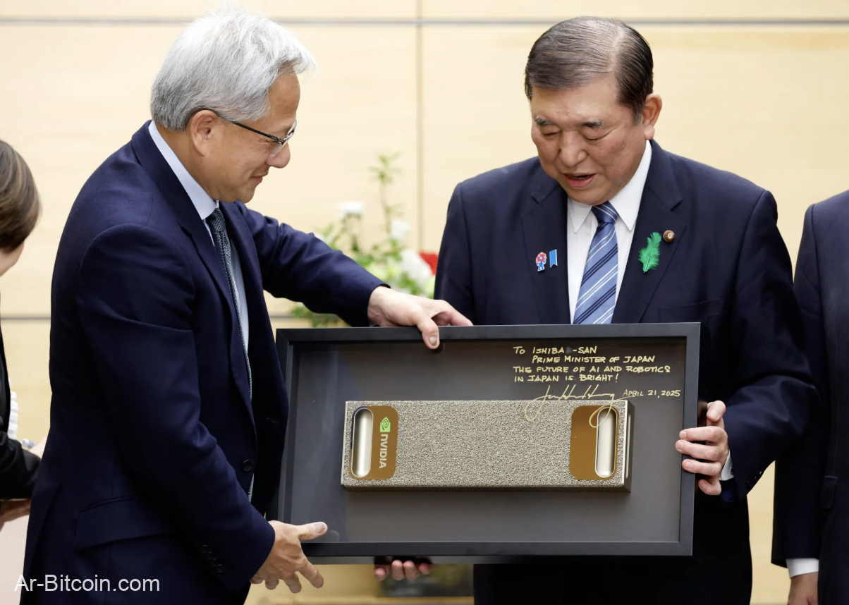 黃仁勳拜會石破茂！日本透露 440 億鎂 AI 能源計畫，擺脫核災陰影