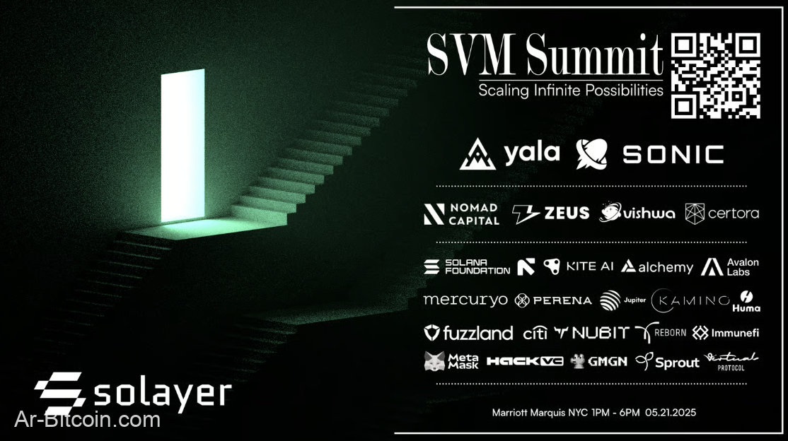 سوف SVM Summit 2025 لاول مرة في نيويورك لمناقشة مستقبل التمويل على السلسلة | سلسلة أخبار Abmedia