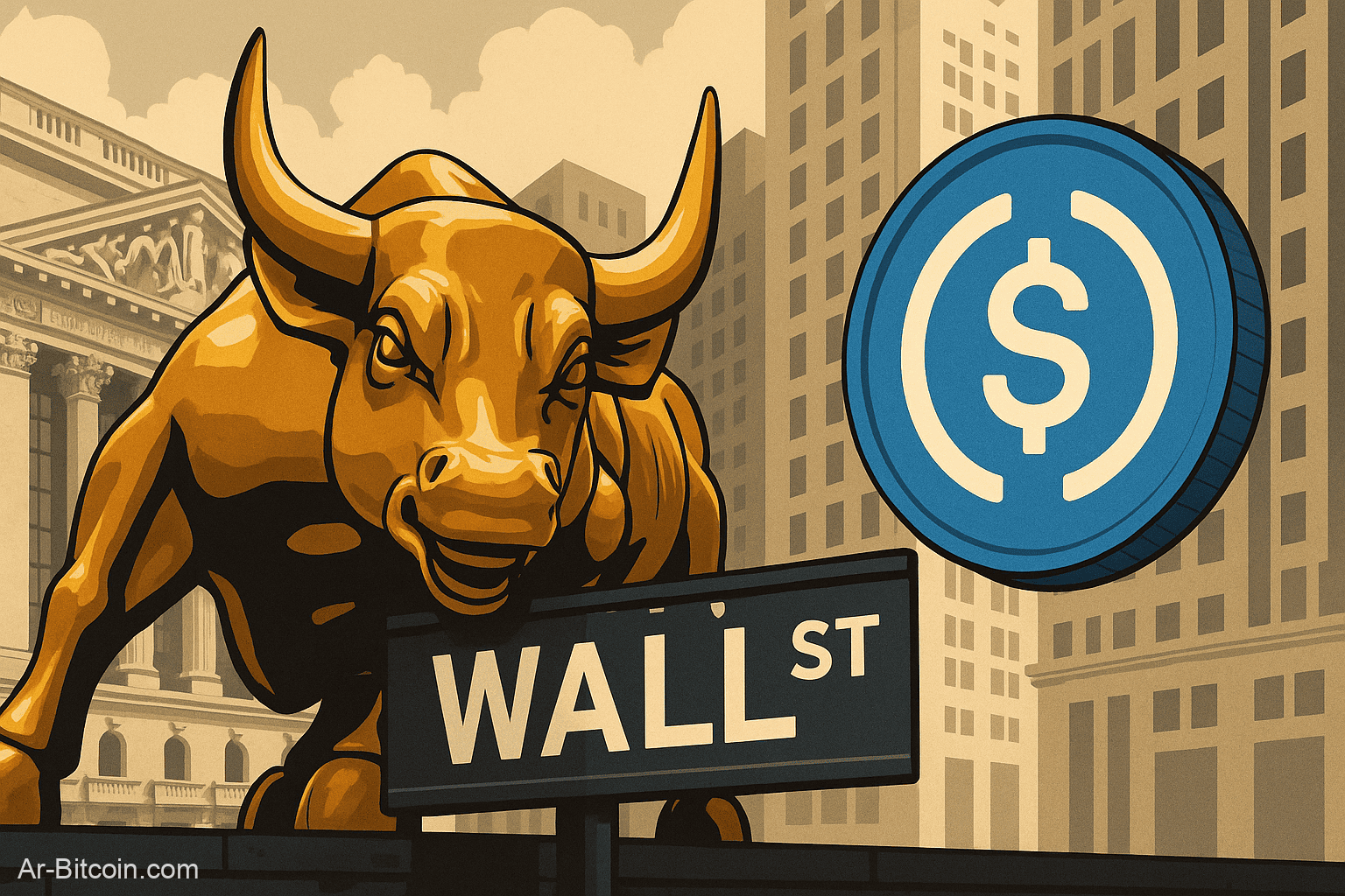 華爾街巨頭入局穩定幣賽道?彭博獨家披露:貝萊德計畫收購 Circle IPO 10% 股份