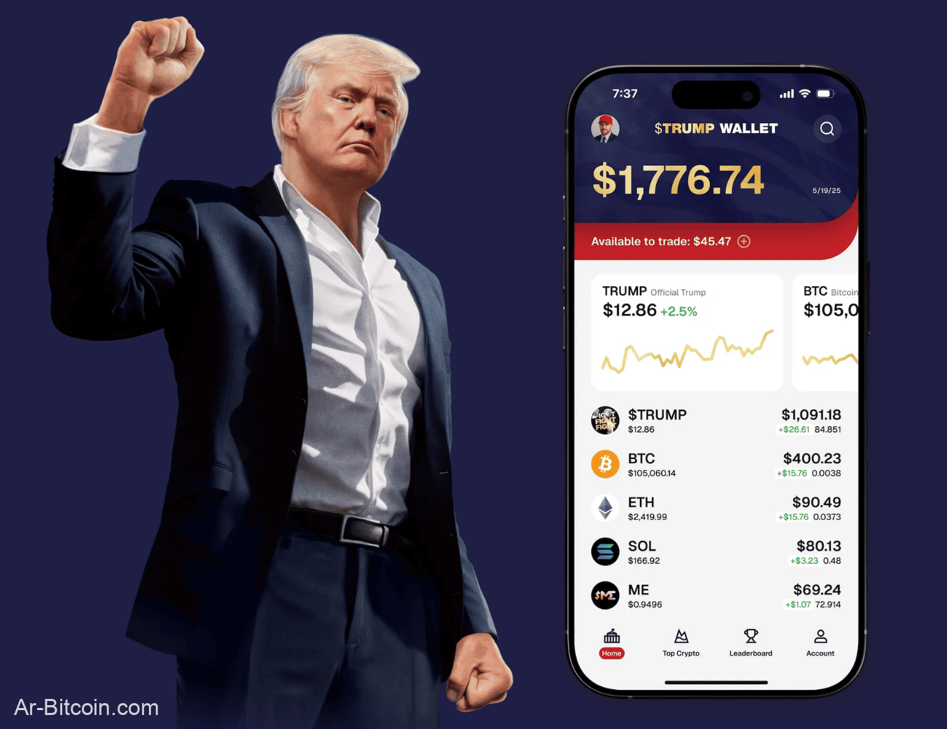 Magic Eden 與川普合作推出 TRUMP Wallet？川普兩兒子急撇清：未授權