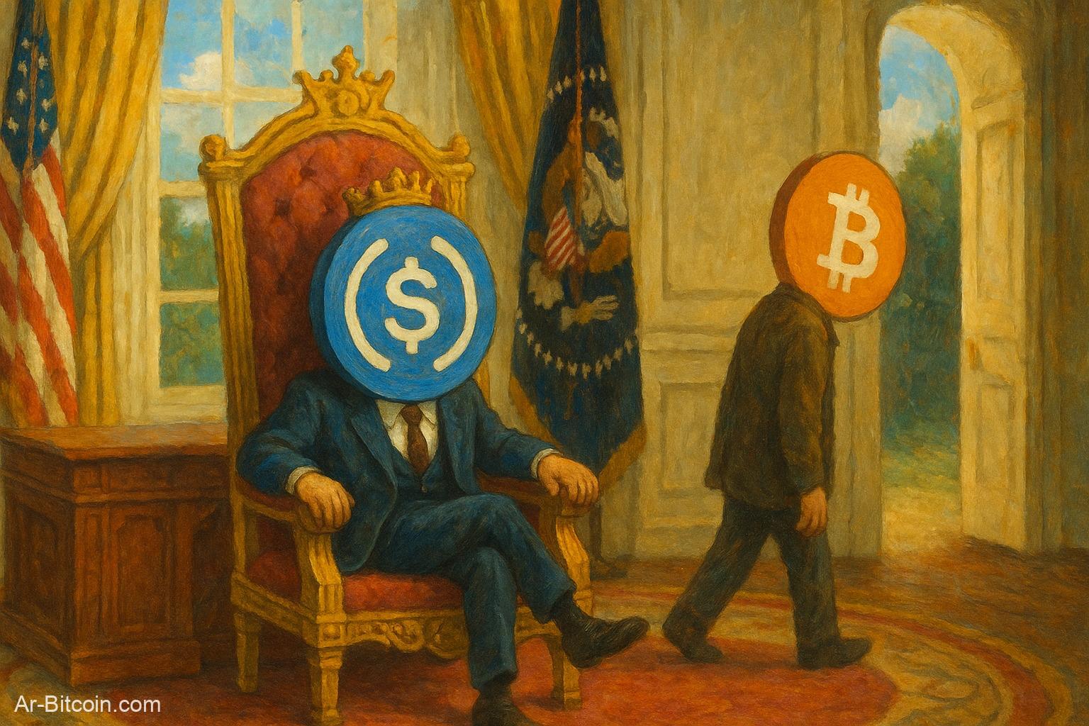 從抵押品到美股交易：USDC 攻入傳統金融，穩定幣敘事會讓比特幣走下坡嗎？