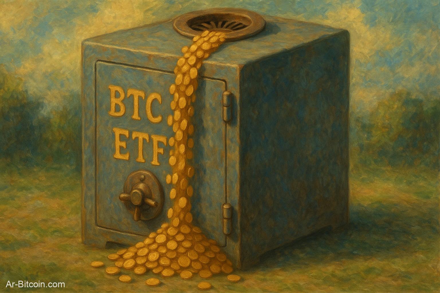 華爾街蠶食市場份額：比特幣現貨 ETF 交易量已達全球 25%